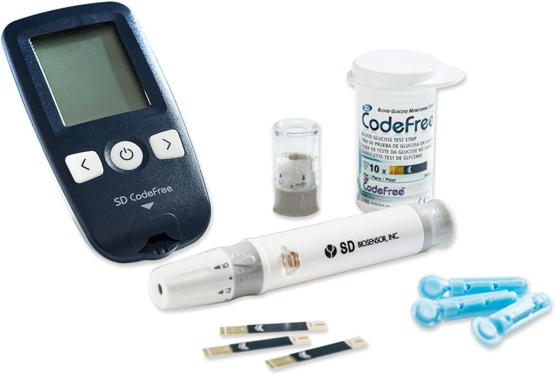 CodeFree Blood Glucose Monitoring System Kit