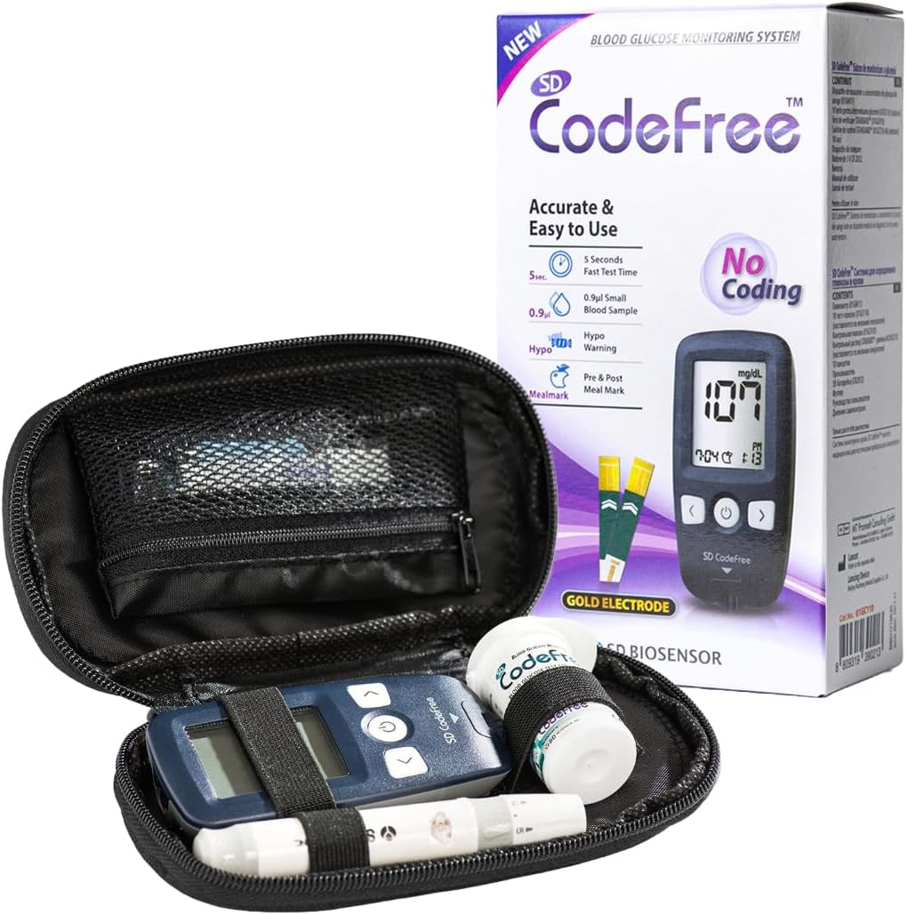 CodeFree Blood Glucose Monitoring System Kit