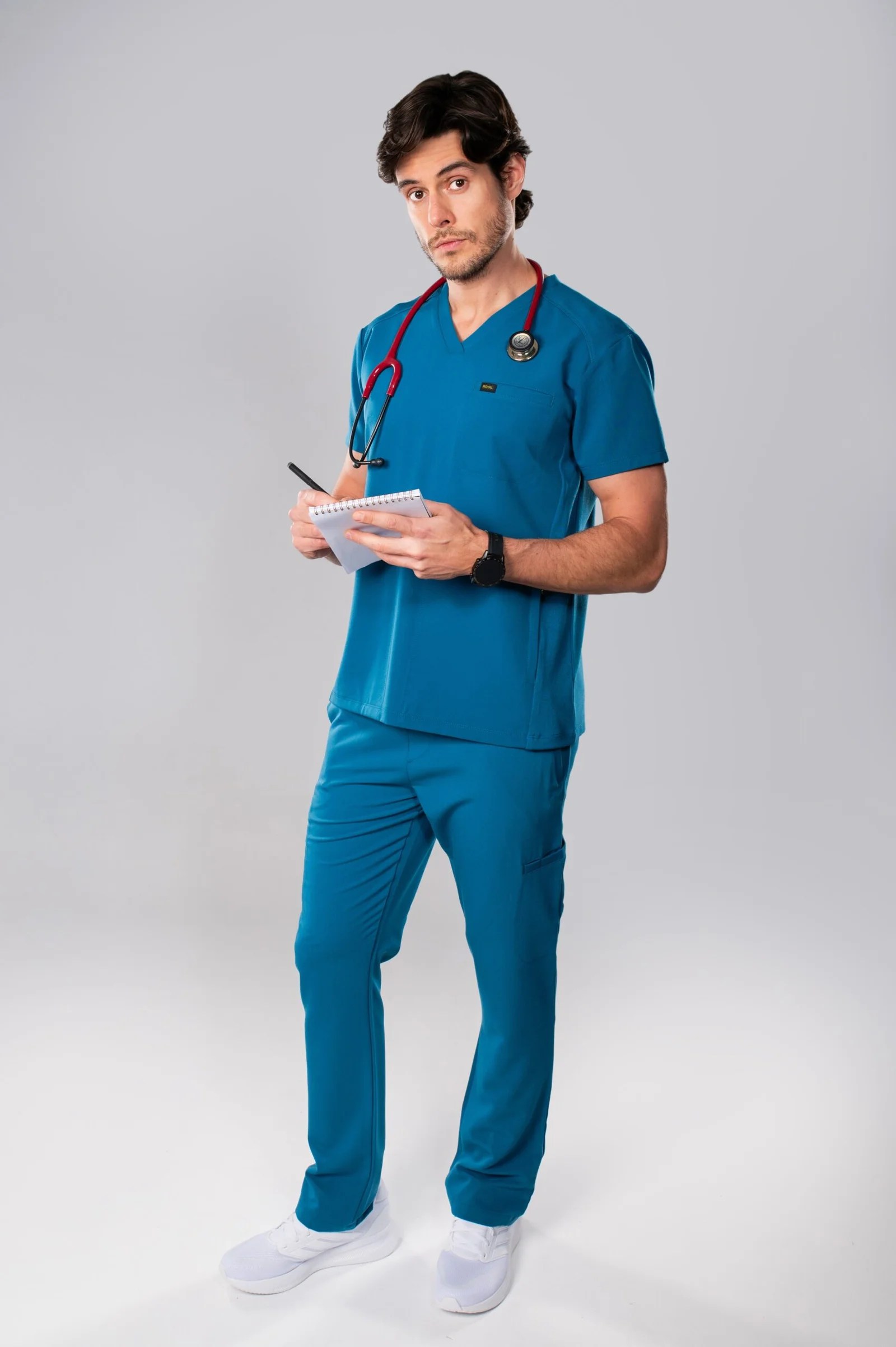 9001 – V neck Scrub Set