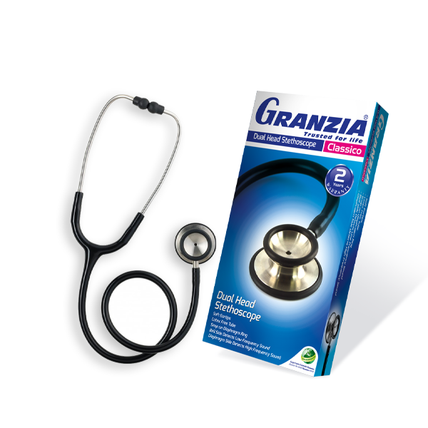 Granzia Classico Stethoscope (Black)