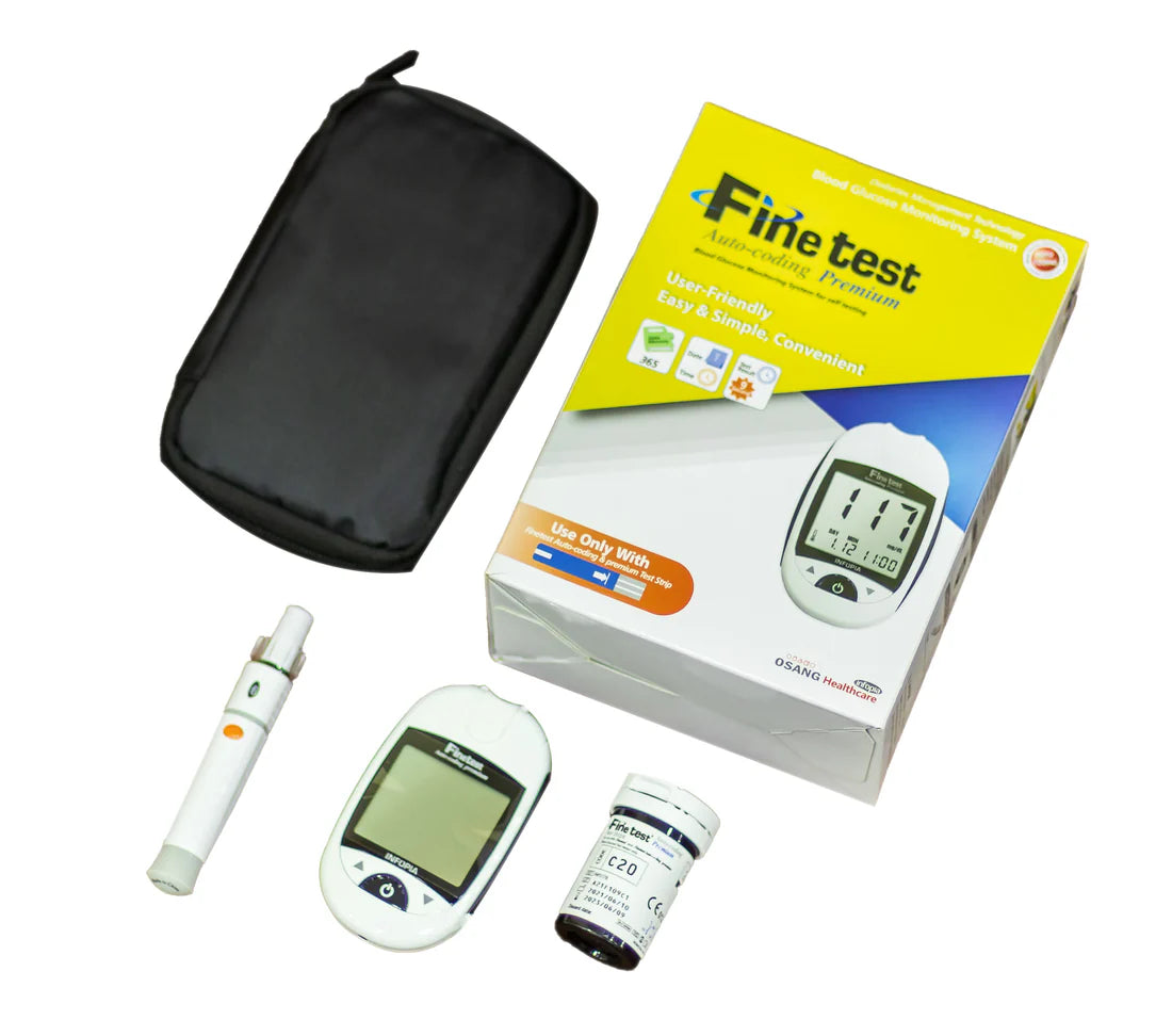 Infopia Fine Test blood Glucose Monitor