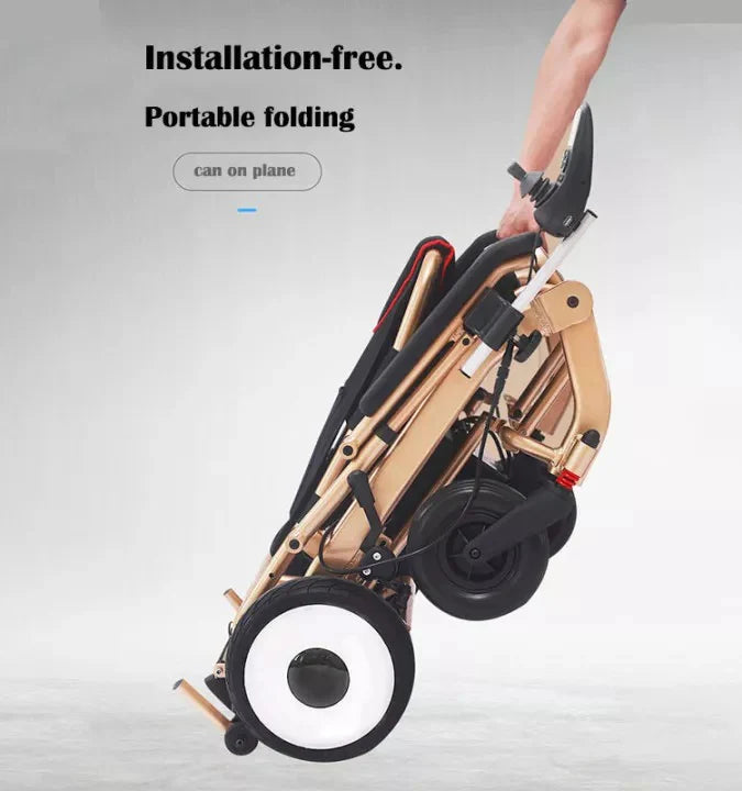 DR-N-20 Portable Lightweight Aluminum Foldable Electric Chairs