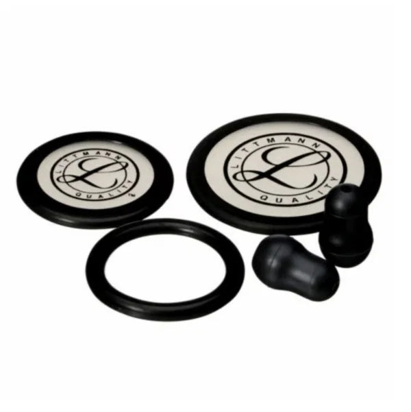 3M™ Littmann® Classic III/Cardiology IV/CORE Digital Stethoscopes Spare Parts Kit – Black