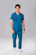 9001 – V neck Scrub Set
