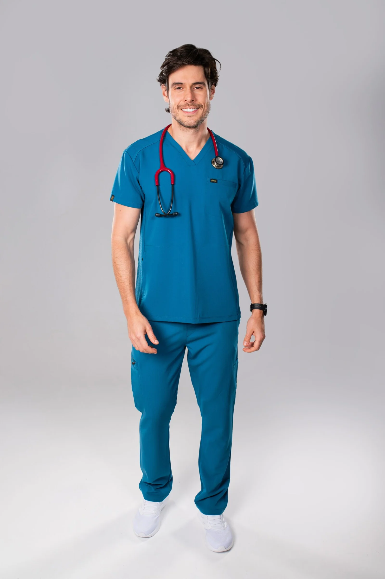 9001 – V neck Scrub Set