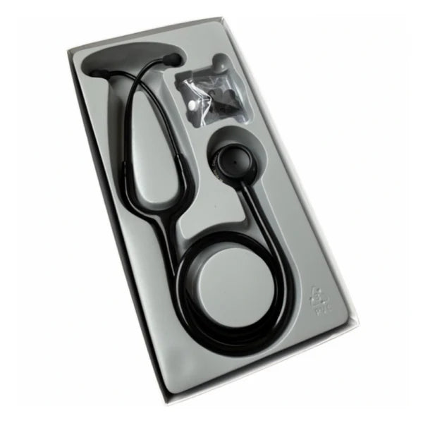 SPIRIT | Classic Deluxe Dual Head Stethoscope - Black Edition